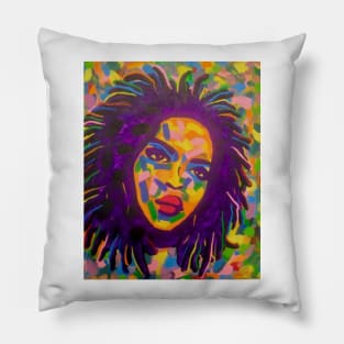 Colorful Miseducated Pillow