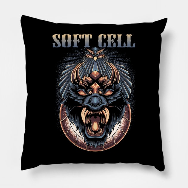 SOFT CELL VTG Pillow by Roxy Khriegar Store