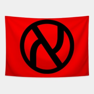 Jewish Anarchist Symbol Tapestry