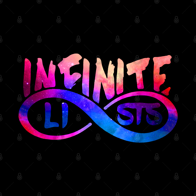 infinite lists merch amazon