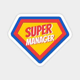 Manager Gifts | Super Manager Magnet