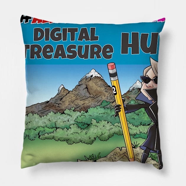 Whitney WithCharity Digital Treasure Hunt Pillow by WithCharity