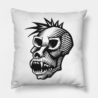 Monkey Skull Pillow