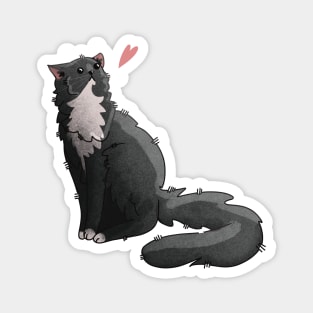 Tuxedo furbaby Gifts for Cat Lovers Magnet