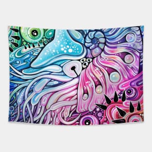 GlitterNautilus Tapestry