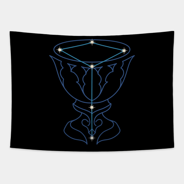 Barbara Constellation Tapestry by CYPHERDesign