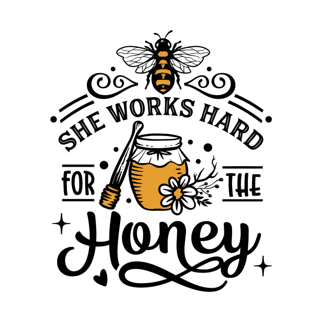 She works hard for the honey by Tidewater Beekeepers