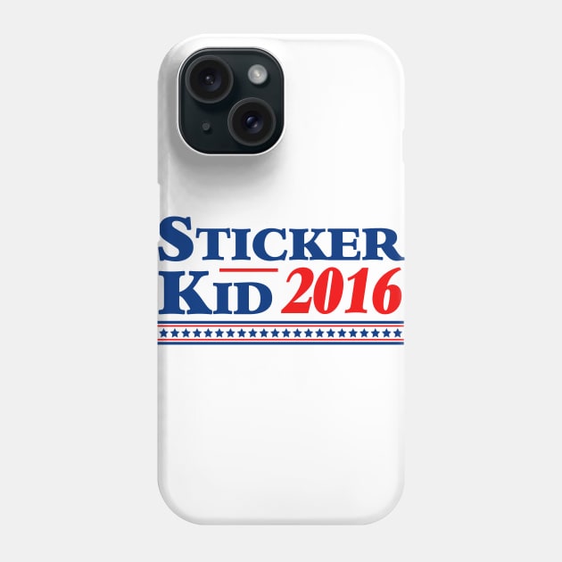 Sticker Kid 2016 Shirt Phone Case by dumbshirts