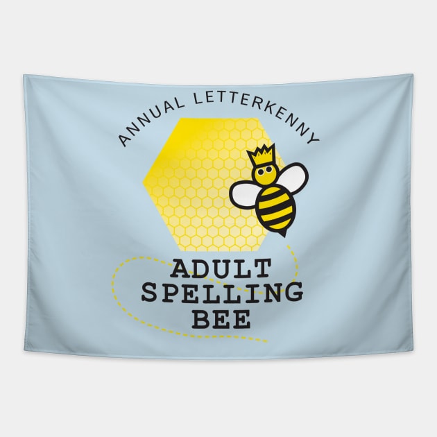 Letterkenny Spelling Bee Tapestry by MindsparkCreative