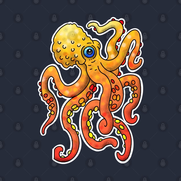 Octopus tattoo design by weilertsen