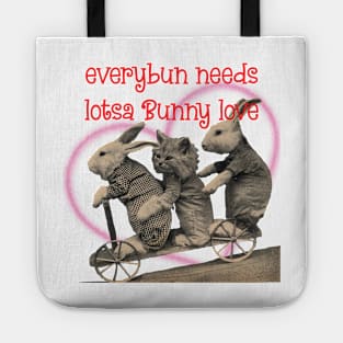 Everybun needs Bunny love + Kitten Tote