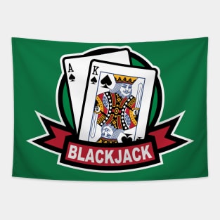 Blackjack Tapestry