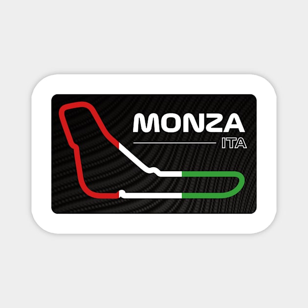 Monza Magnet by Radradrad