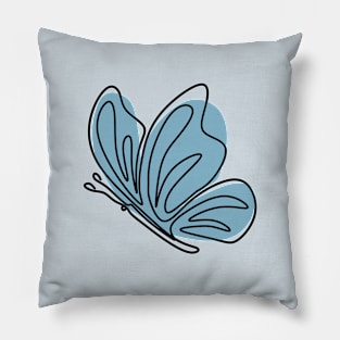 Butterfly line Pillow