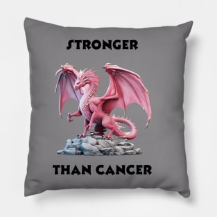 STRONGER THAN CANCER v2 Pillow