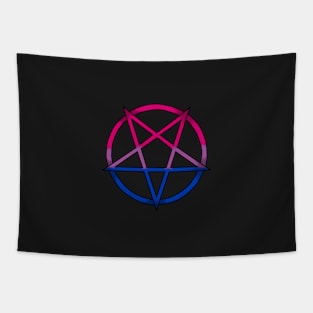 Bisexual Pentagram Tapestry