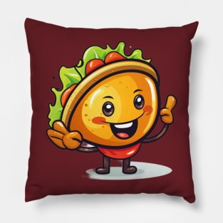 kawaii Taco T-Shirt cute potatofood funny Pillow