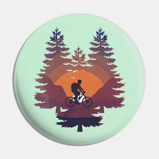 Outdoor Cycling Pin by POD Anytime