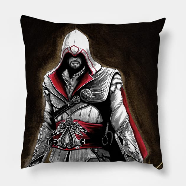 Ezio - Inktober 2019 Pillow by Jomeeo