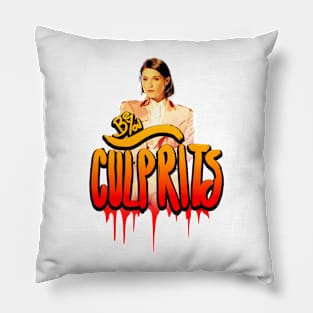 Culprits tv series design Pillow