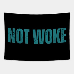 NOT WOKE Tapestry