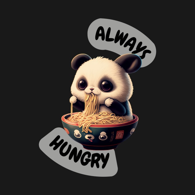 Always Hungry Panda by AurelionDesign