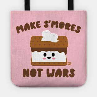 MAKE SMORES NOT WARS Tote