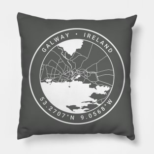 Galway Map Pillow