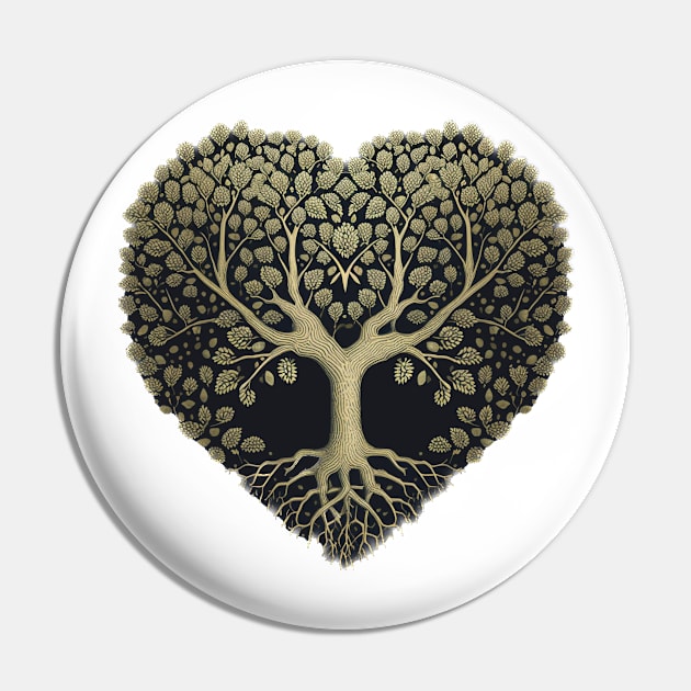 Tree of Life - Designs for a Green Future Pin by Greenbubble