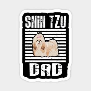 Shih Tzu Dad Proud Dogs Magnet