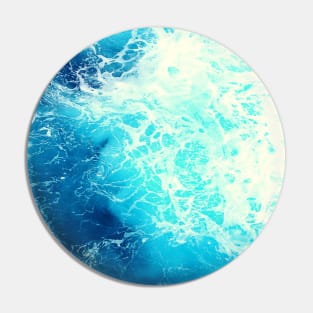 Tropical Ocean Waves Pin