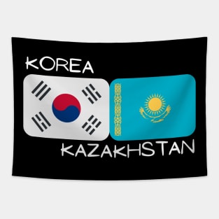 Korean Kazakh - Korea, Kazakhstan Tapestry