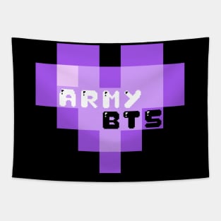 Pixel ARMY BTS Tapestry