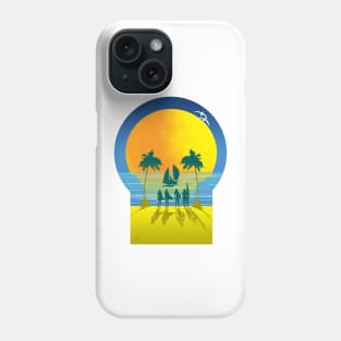 Beach Skull Phone Case