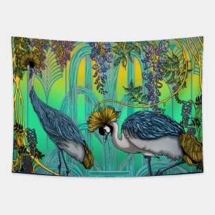 Crane Deco Tapestry