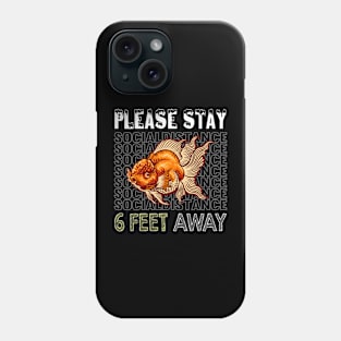 6 Feet Goldfish 41 Phone Case