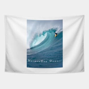 Waimea Bodyboarder T-Shirt Tapestry