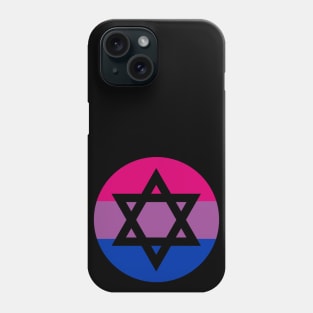 Bi Pride Star of David Phone Case