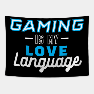 Gaming Is My Love Language Tapestry