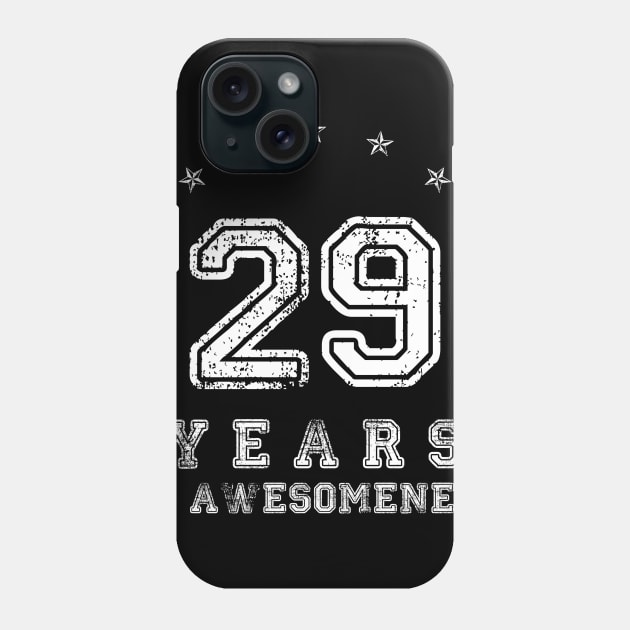 Vintage 29 years of awesomeness Phone Case by opippi