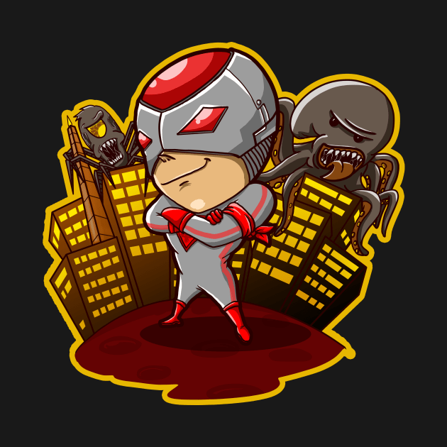 CUTE GLODO HERO IN THE CITY by NSC.gd