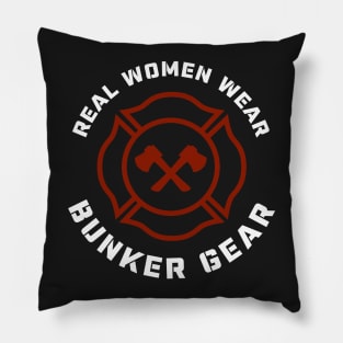 Female Firefighters Pillow