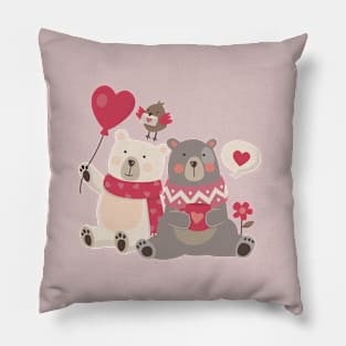 Woodland Valentine Pillow