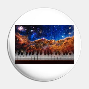 Space And Time Through Music Pin