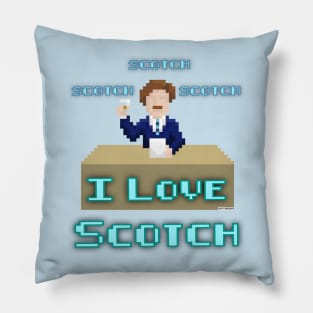 I Love Scotch! Pillow