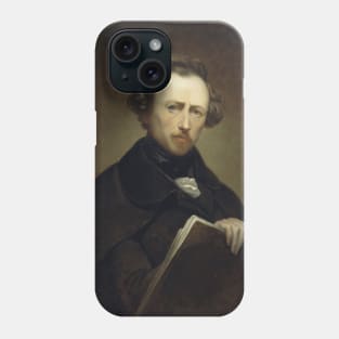 Self Portrait at the age of 43 by Ary Scheffer Phone Case