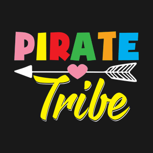 Team Pirate Teacher Tribe Back To School T-Shirt