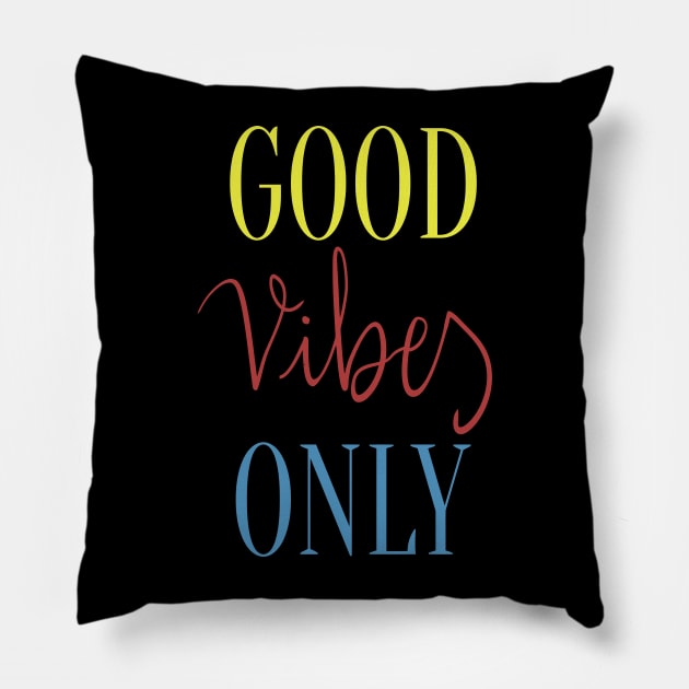 God give me good vibe Pillow by byrdimugedigedi