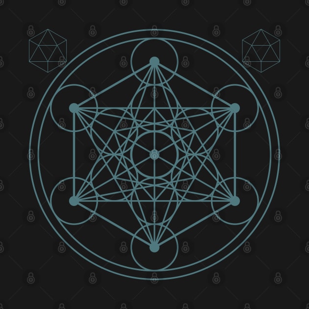 cube of metatron by vaporgraphic