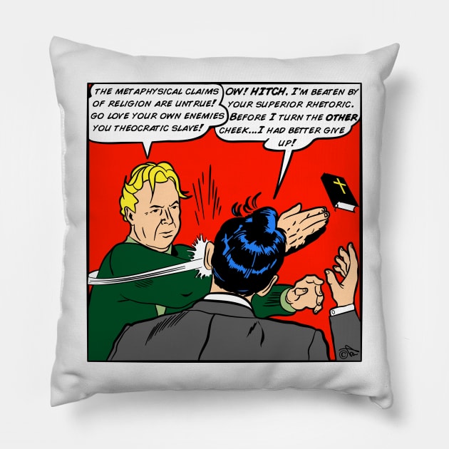 HITCH-SLAP! (Part 2: The Reckoning) Pillow by TaizTeez